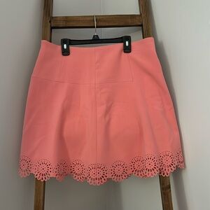 Pink Loft Scalloped Skirt